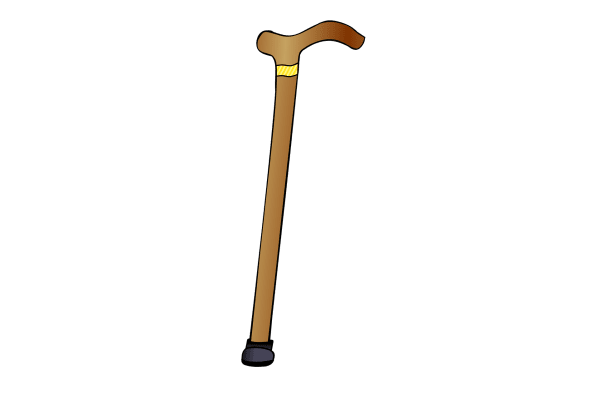 Free walking stick ferrules