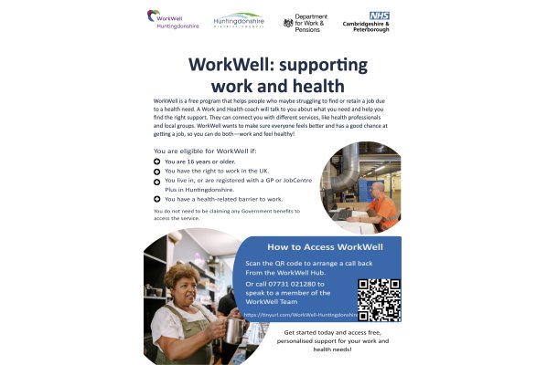 WorkWell: Supporting work and health